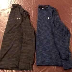 Mens Medium Under Armour Heat Gear Long Sleeve Shirt